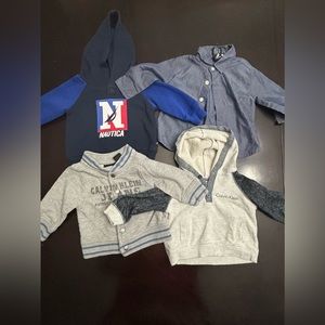 Calvin Klein (x2) & Nautica (x2) Bundle for 3-6 Months